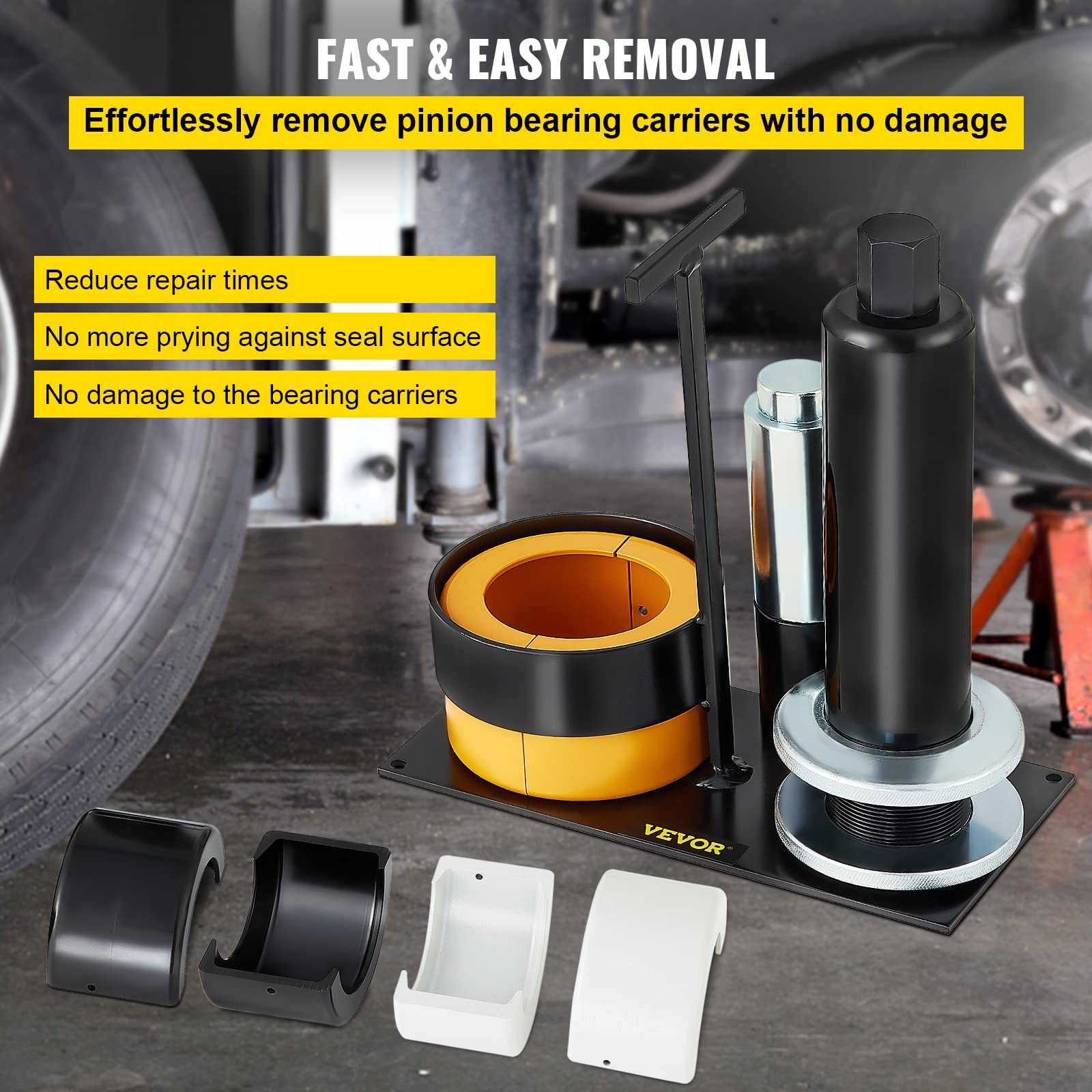 VEVOR Carrier & Pinion Bearing Puller, Compatible with Dana Multi-colors