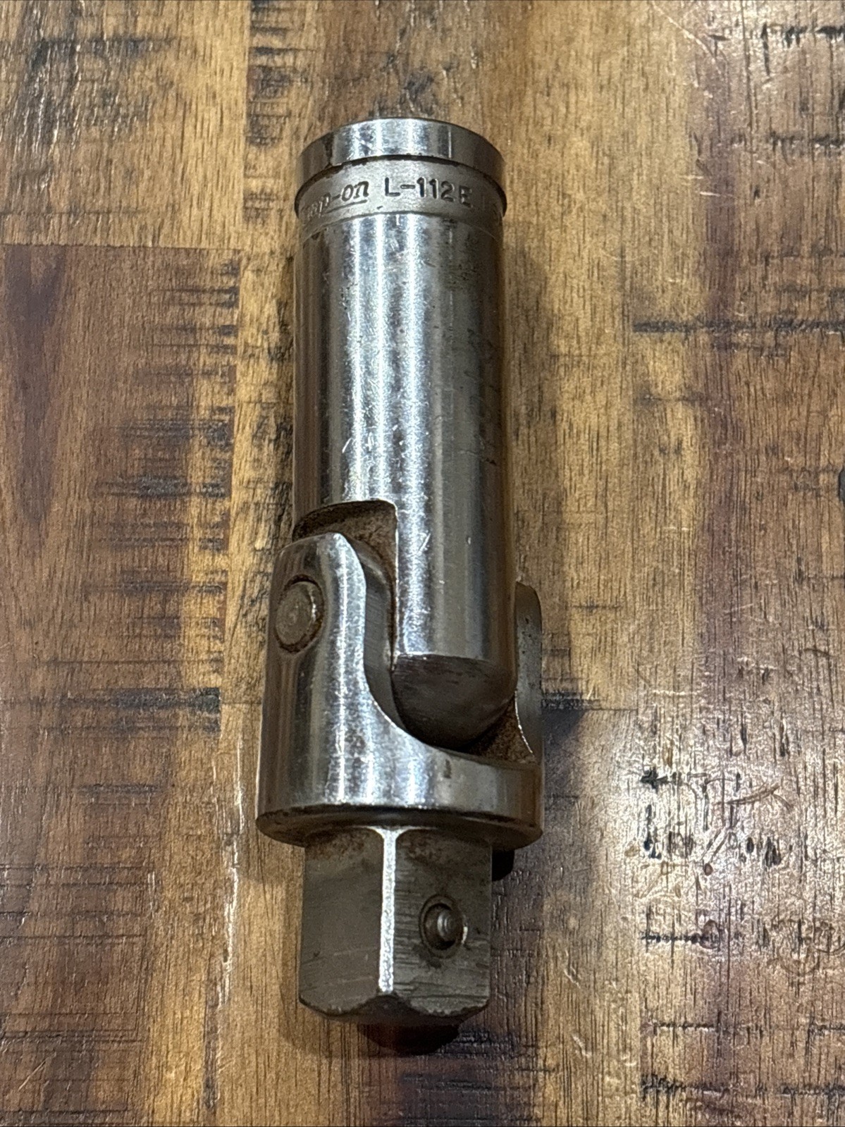 Snap-On Tools L-112E 3/4″ Drive Breaker Bar Ratchet Adapter Swivel Flex Head USA