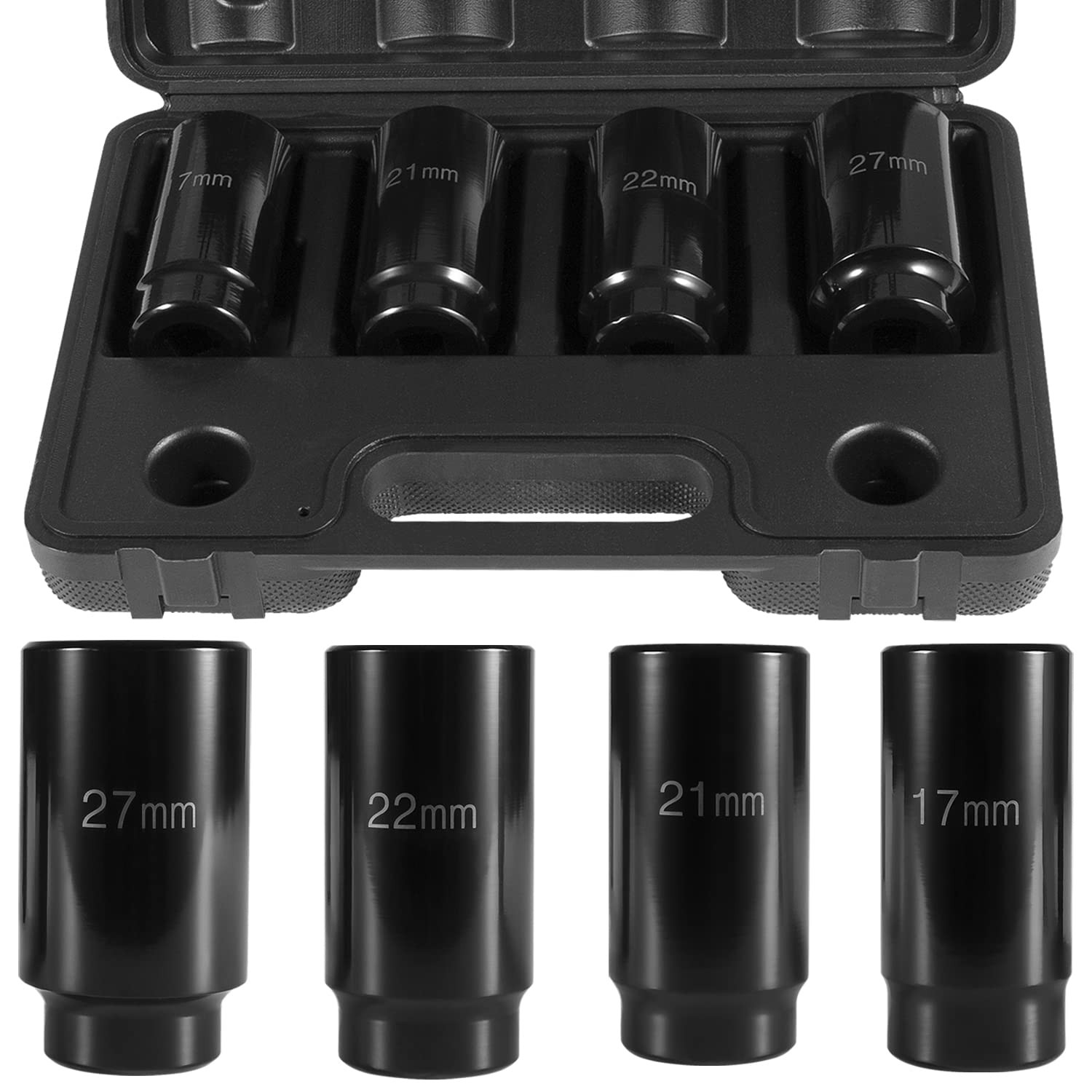 For Honda Engines Upgraded Harmonic Balancer Socket Tool Kit 17mm 21mm 22mm 27mm