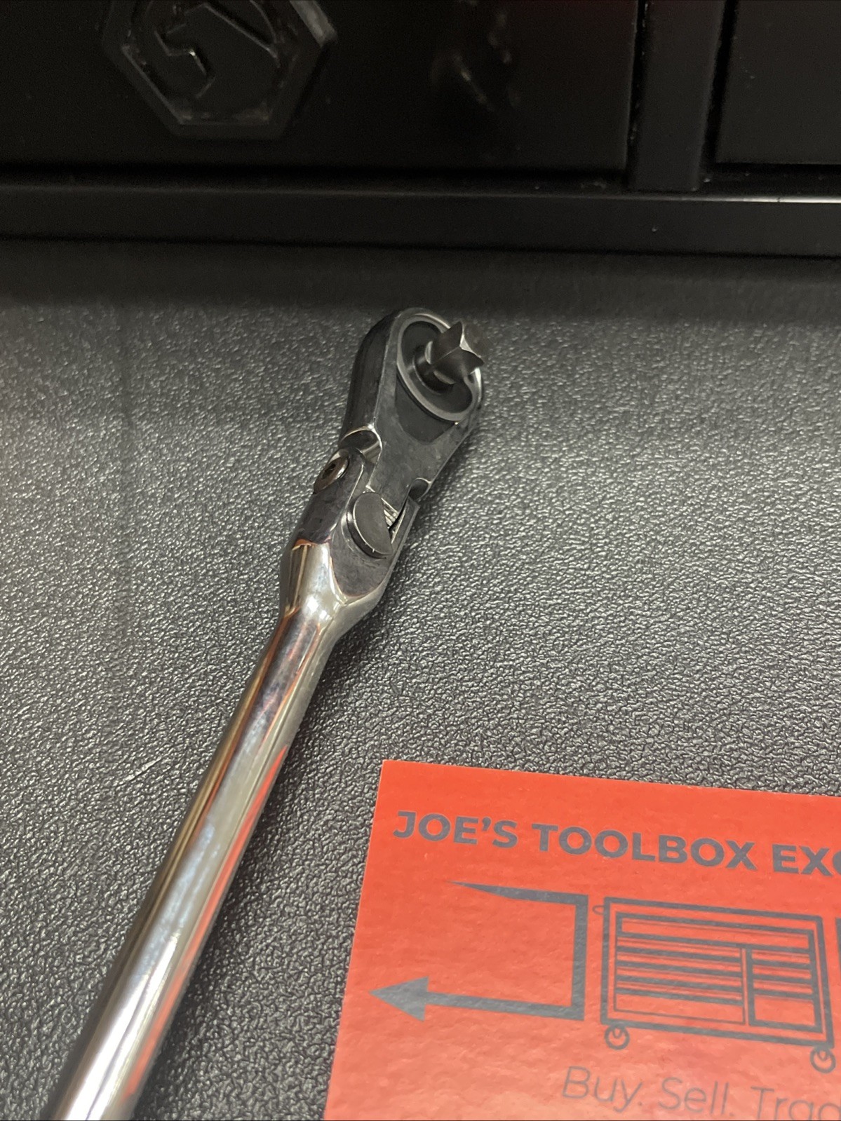NEW! Matco 1/4″ DRIVE 13-3/4″ 88 TOOTH FLEX RATCHET ERGO HANDLE BLUE AFR128LFB