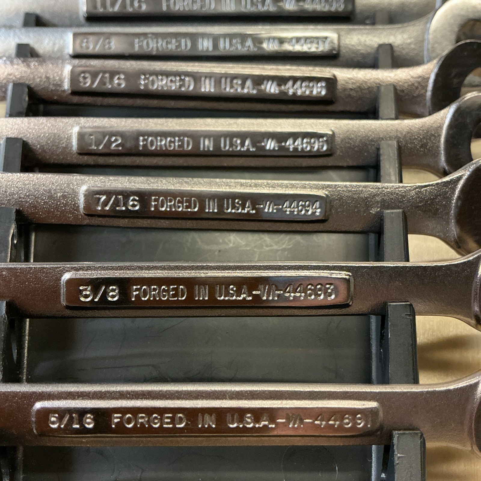 Craftsman USA 9 Pc 5/16”~3/4”Combination12 Pt Wrench Set VA SERIES FREE SHIPPING