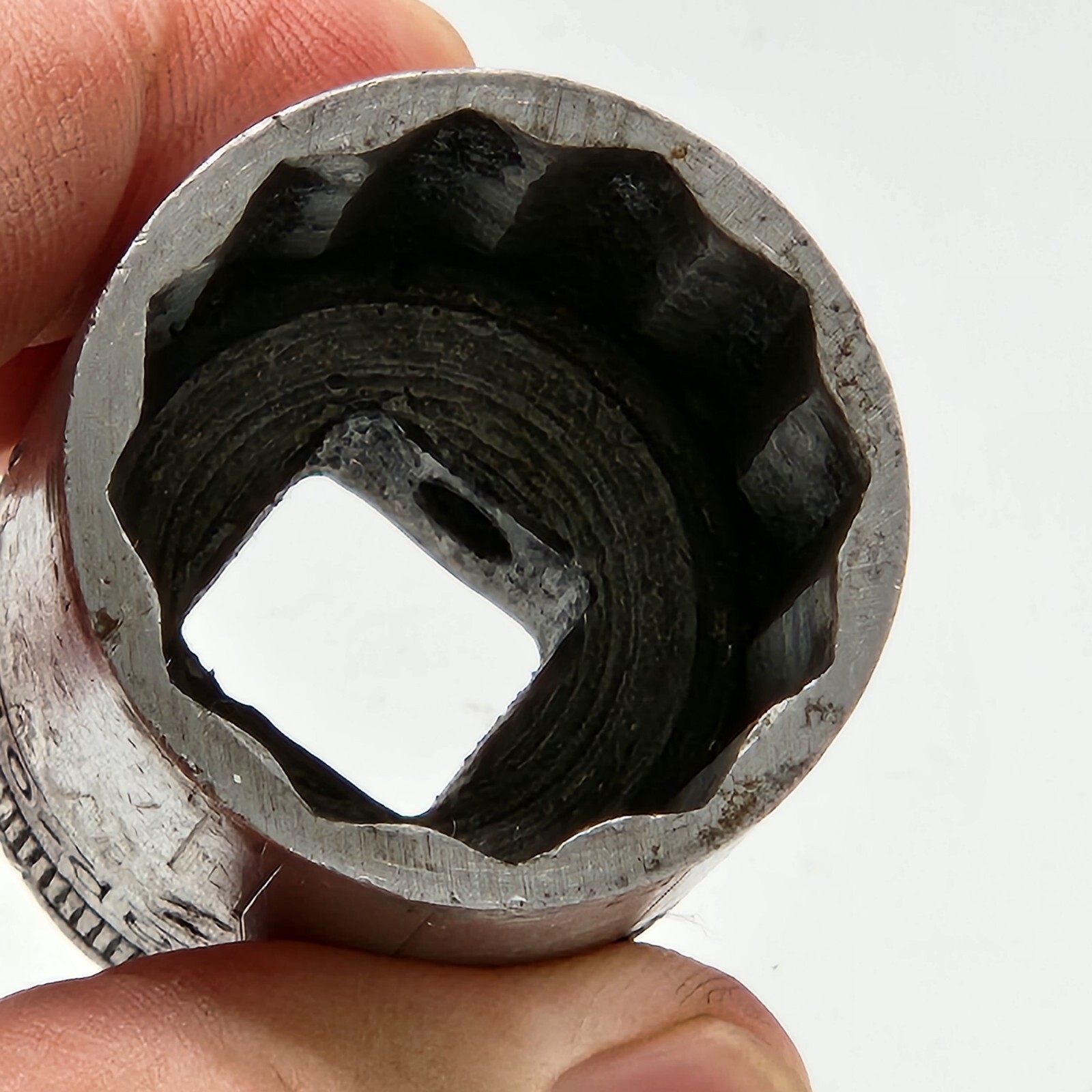 Vintage Snap-On SW320 1/2″ Drive 1″ 12 Point Socket USA Tool