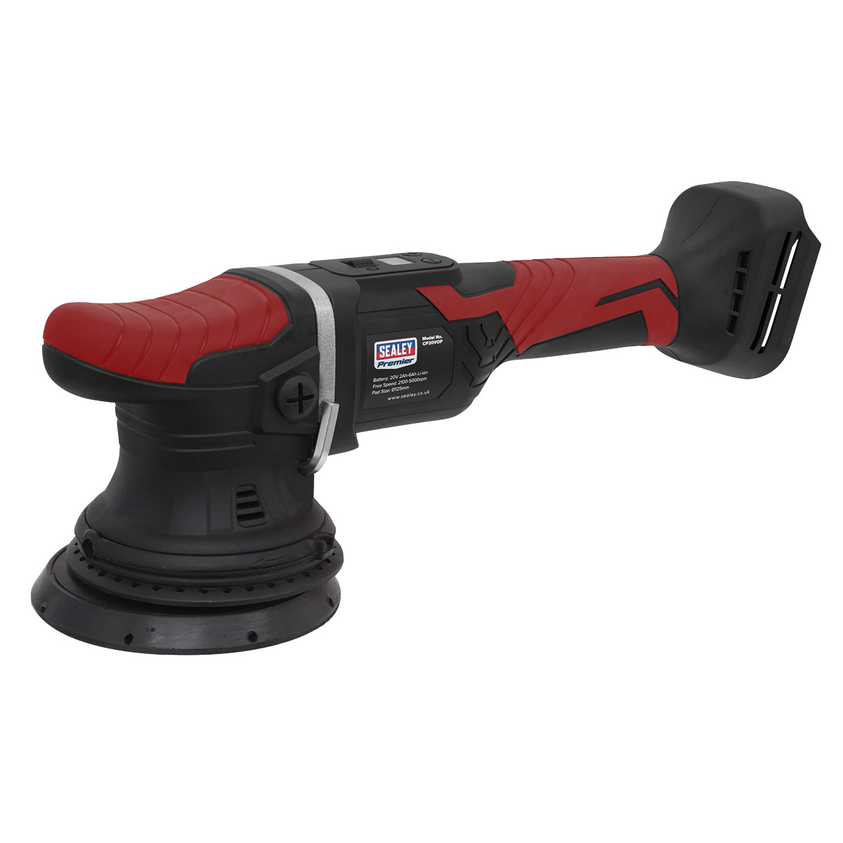 Sealey CP20VOP Cordless Orbital Polisher 125mm 20V Lithium-ion – Body Only