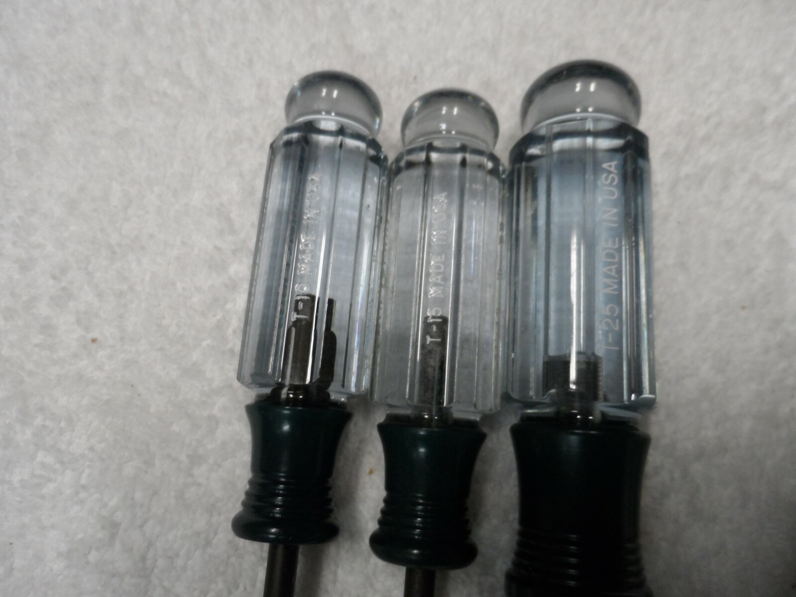 Craftsman Torx Stubby Screwdriver Set, made in USA (T10, T15, T25) – 3 pcs