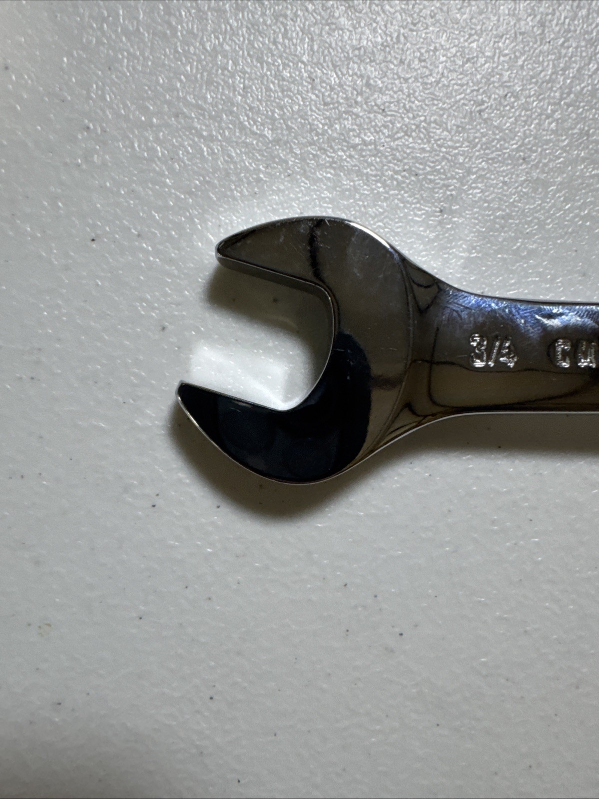 Craftsman Professional Standard SAE Polish Stubby Wrench, USA 3/4″ – p/n 44109