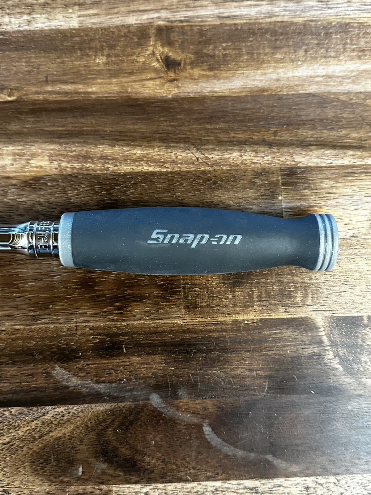 *NEW* Snap On FHLF80A 3/8″ Flex Head Dark Titanium Soft Grip Ratchet SO SICK