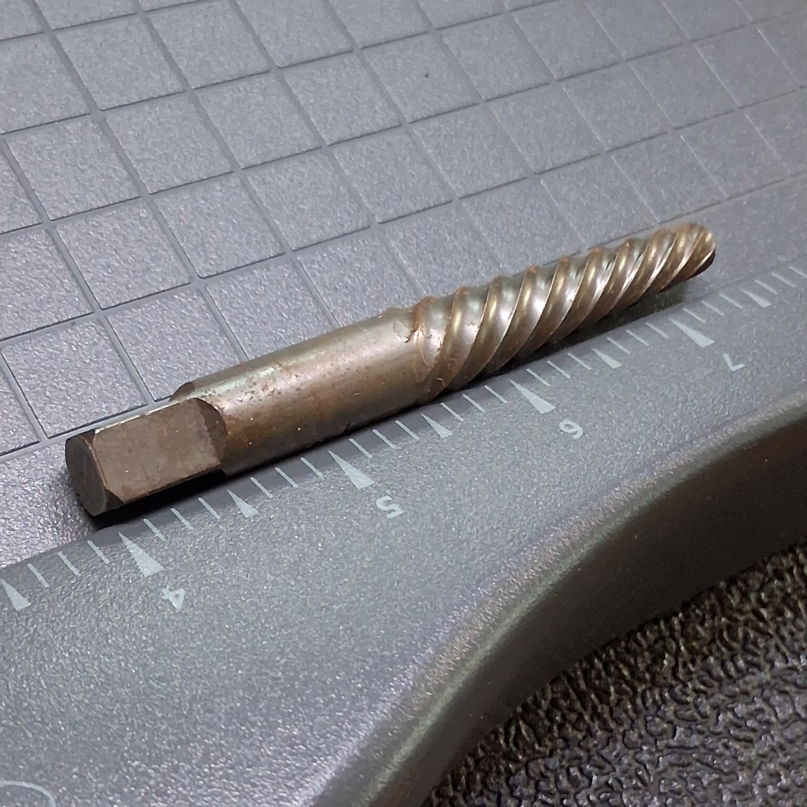 Vintage Dayton #5 Spiral Fluted Twist 7/16″ Bolt Screw Extractor Bit