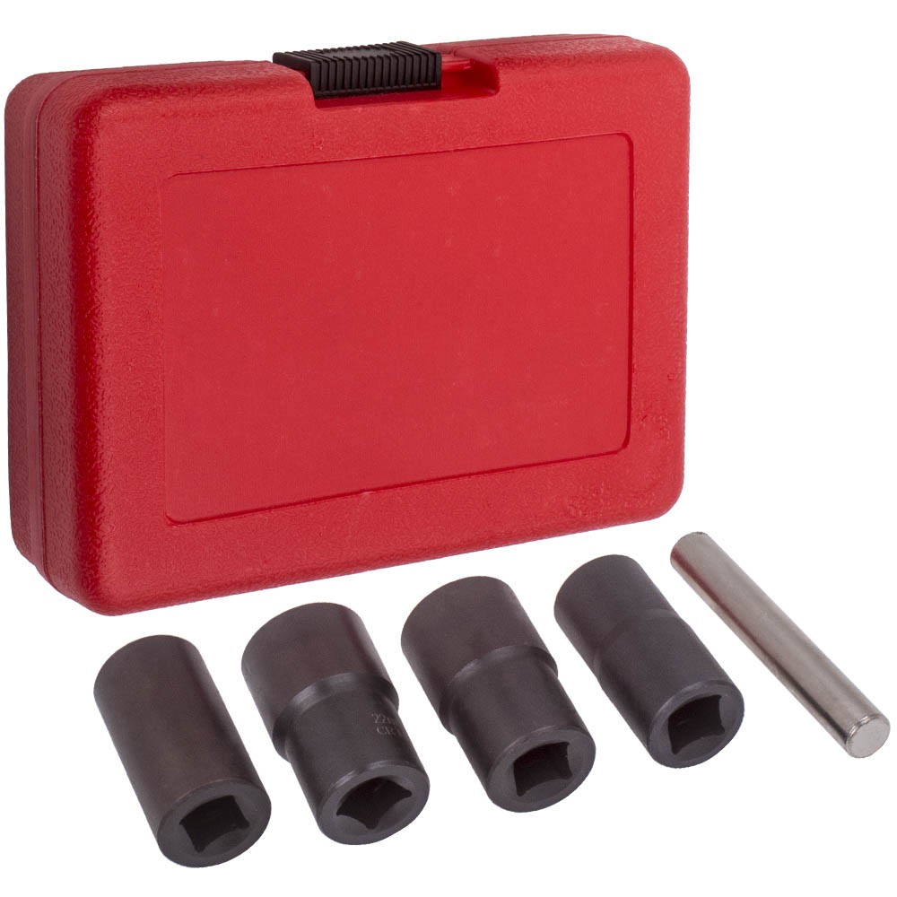 1/2″ Drive Wheel Locking Lug Nut Removal Tool Kit 17mm 19mm 21mm 22mm New