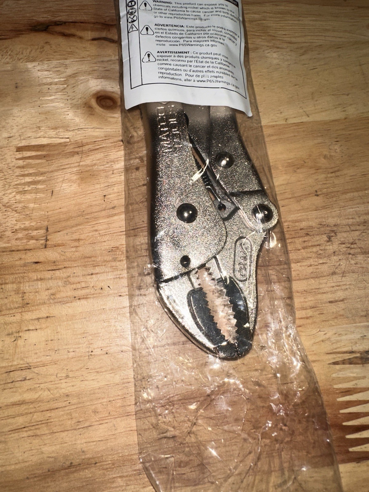 Matco Tools MLCJ7 7″ Curved Jaw Locking Pliers