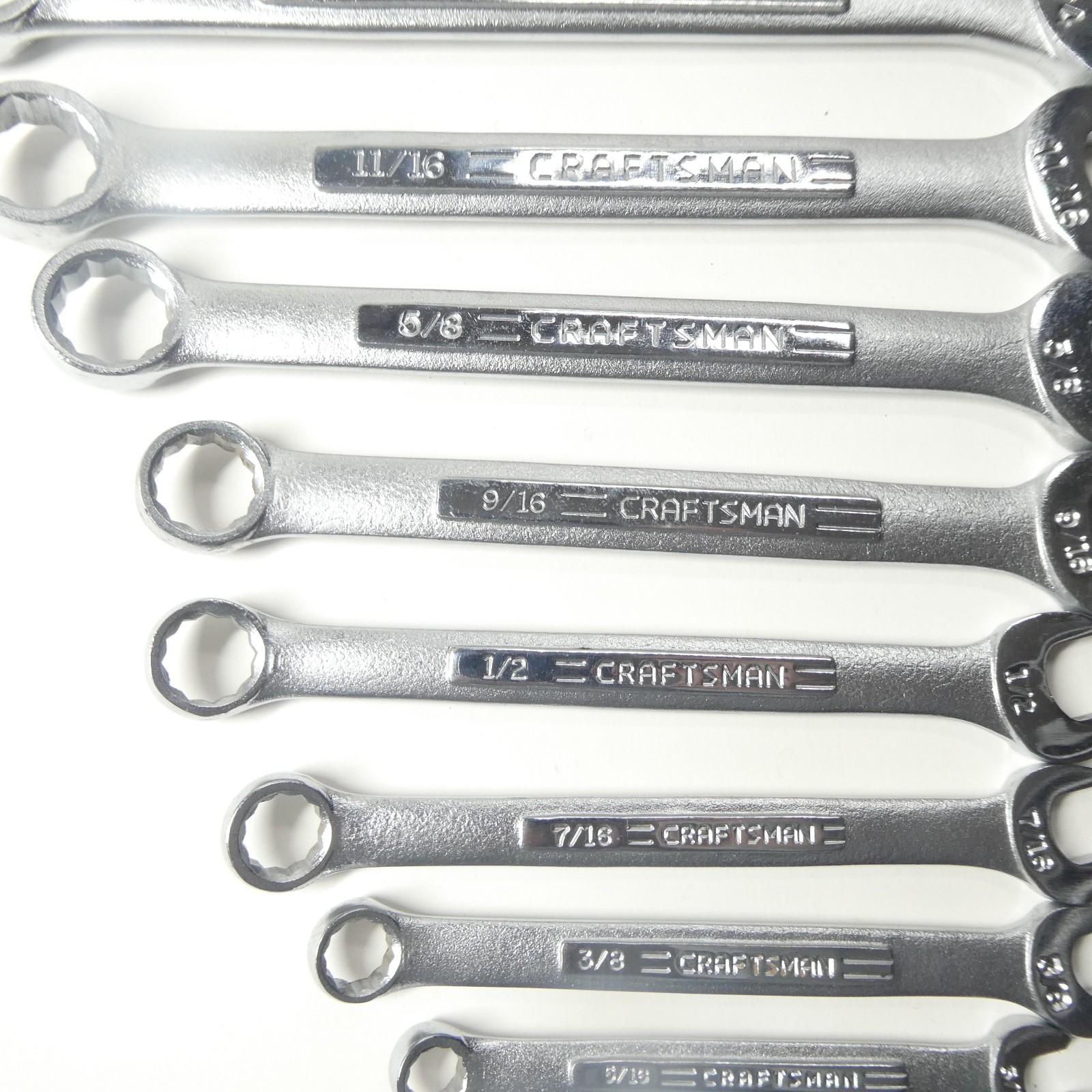 Craftsman USA Combination Wrenches Lot of 13 – 1/4 to 1 Inch VV Series SAE