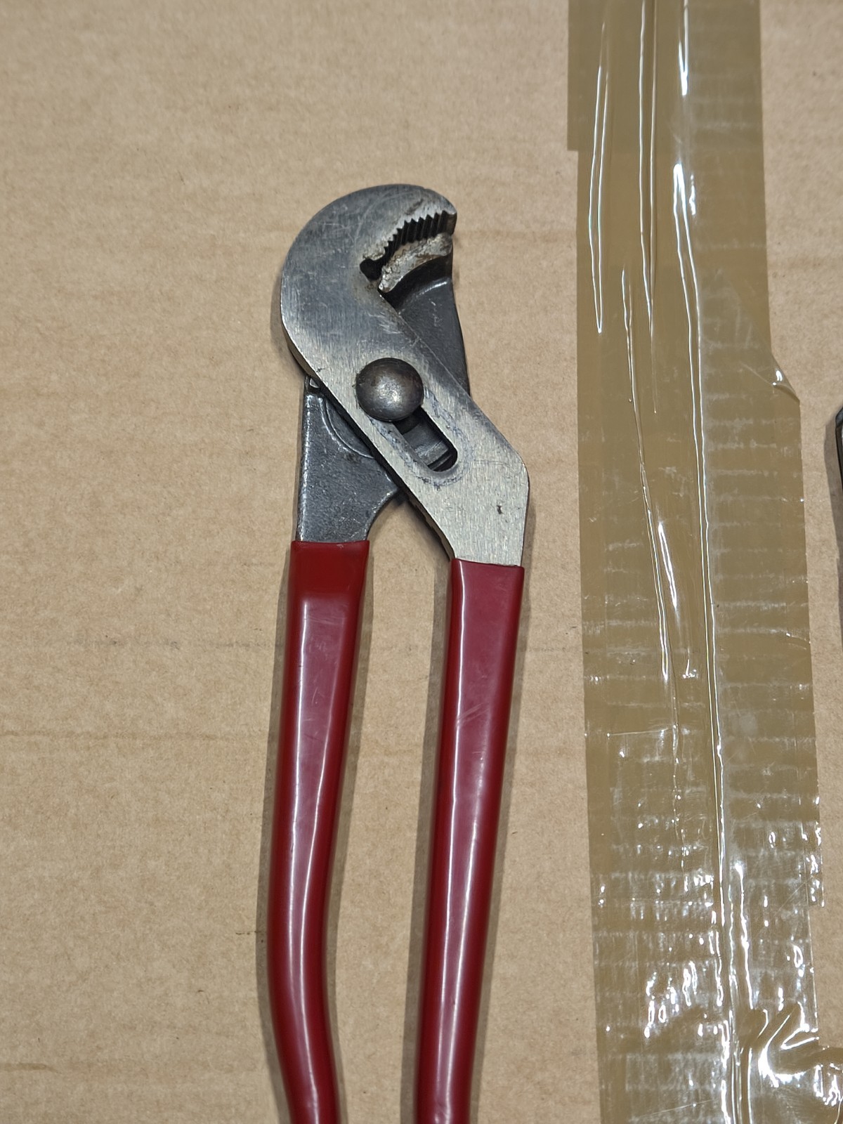 Lot of 2 MAC Tools USA Pliers Water Pliers Gripping M420G M410G