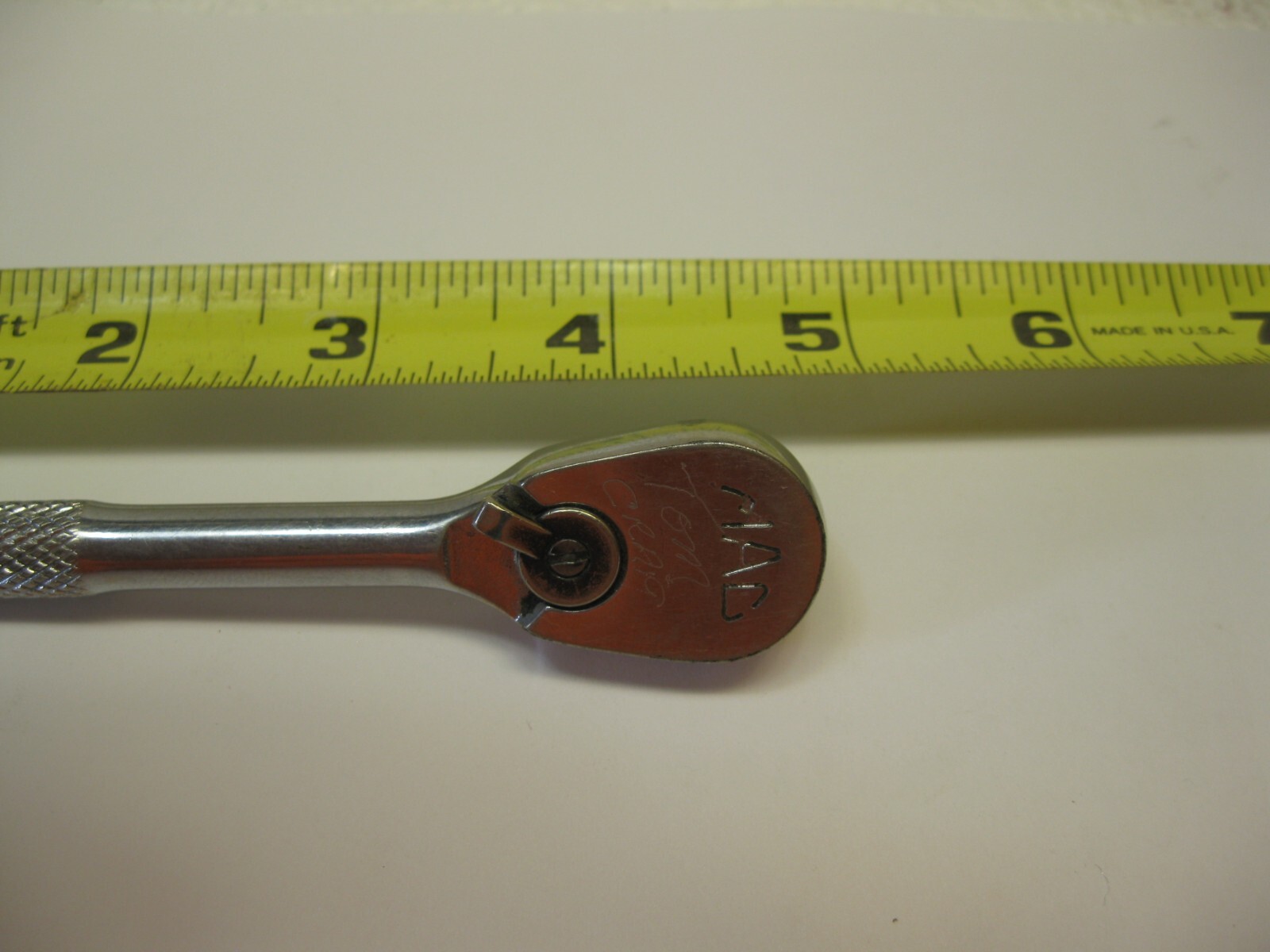 MAC tools 1/4″ Drive Knurled Handel Ratchet USA MR5 Nice!