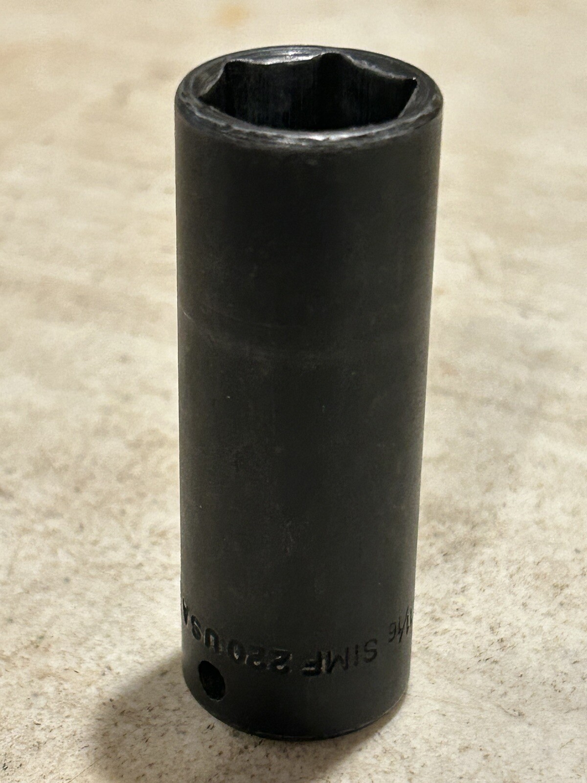 Snap-on SIMF220 3/8″ Drive 11/16″ 6 Point Deep Impact Socket USA SAE