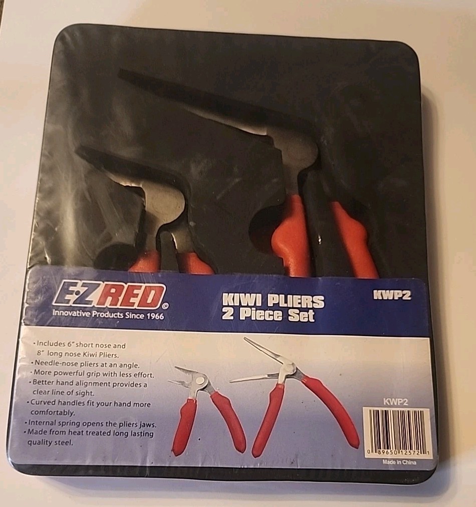 E-Z RED KWP2 New Kiwi Plier Set NEW