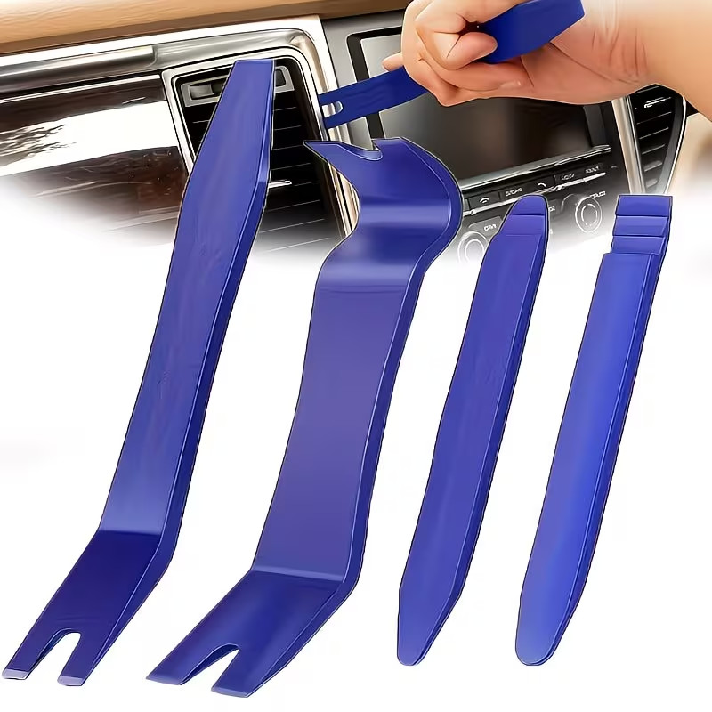 Car Trim Removal Tool Kit 4PCS Auto Door Panel Dash Radio Pry Tool Set Repair