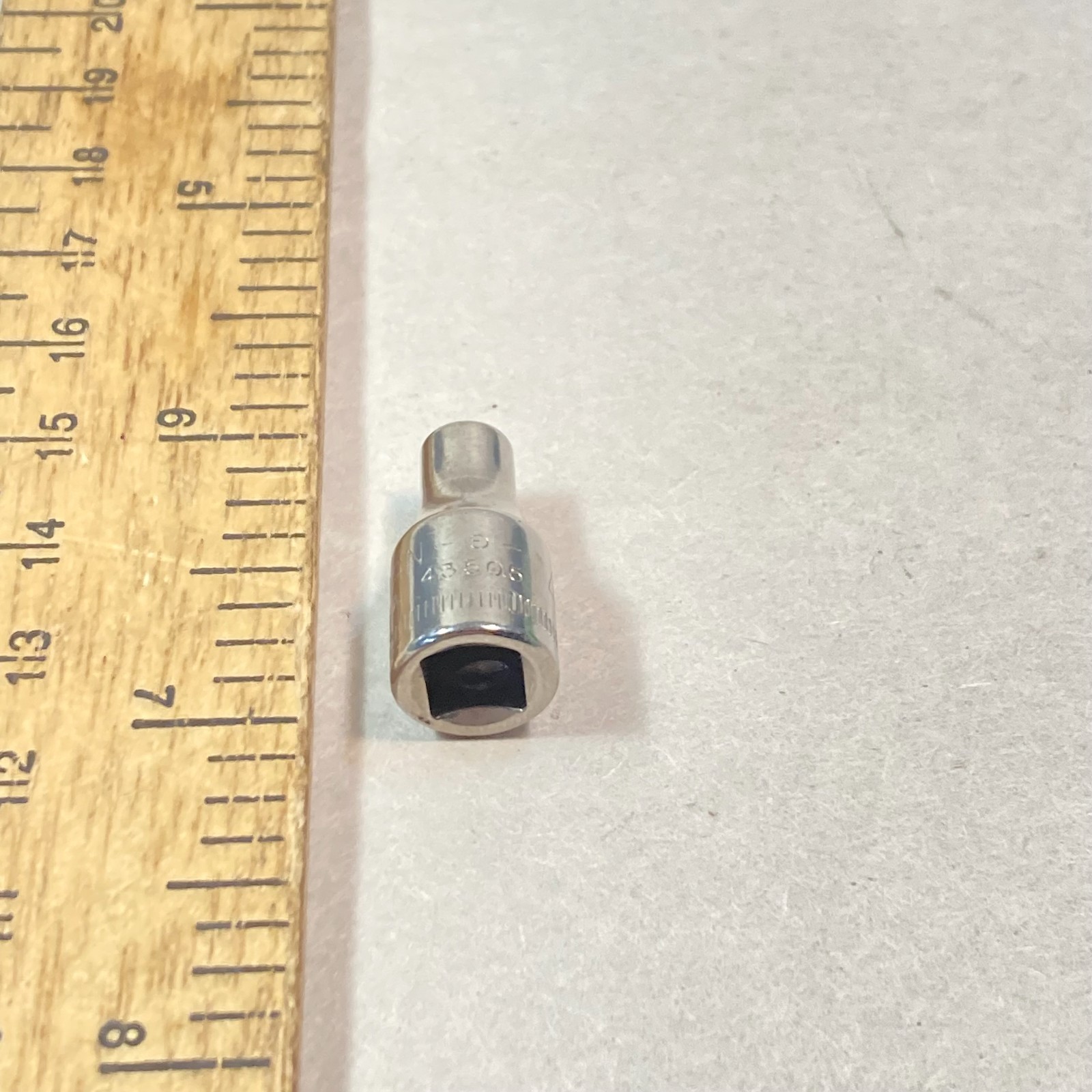 Craftsman 4 mm Socket Metric 1/4″ Drive 6 Point -G- #43505 USA