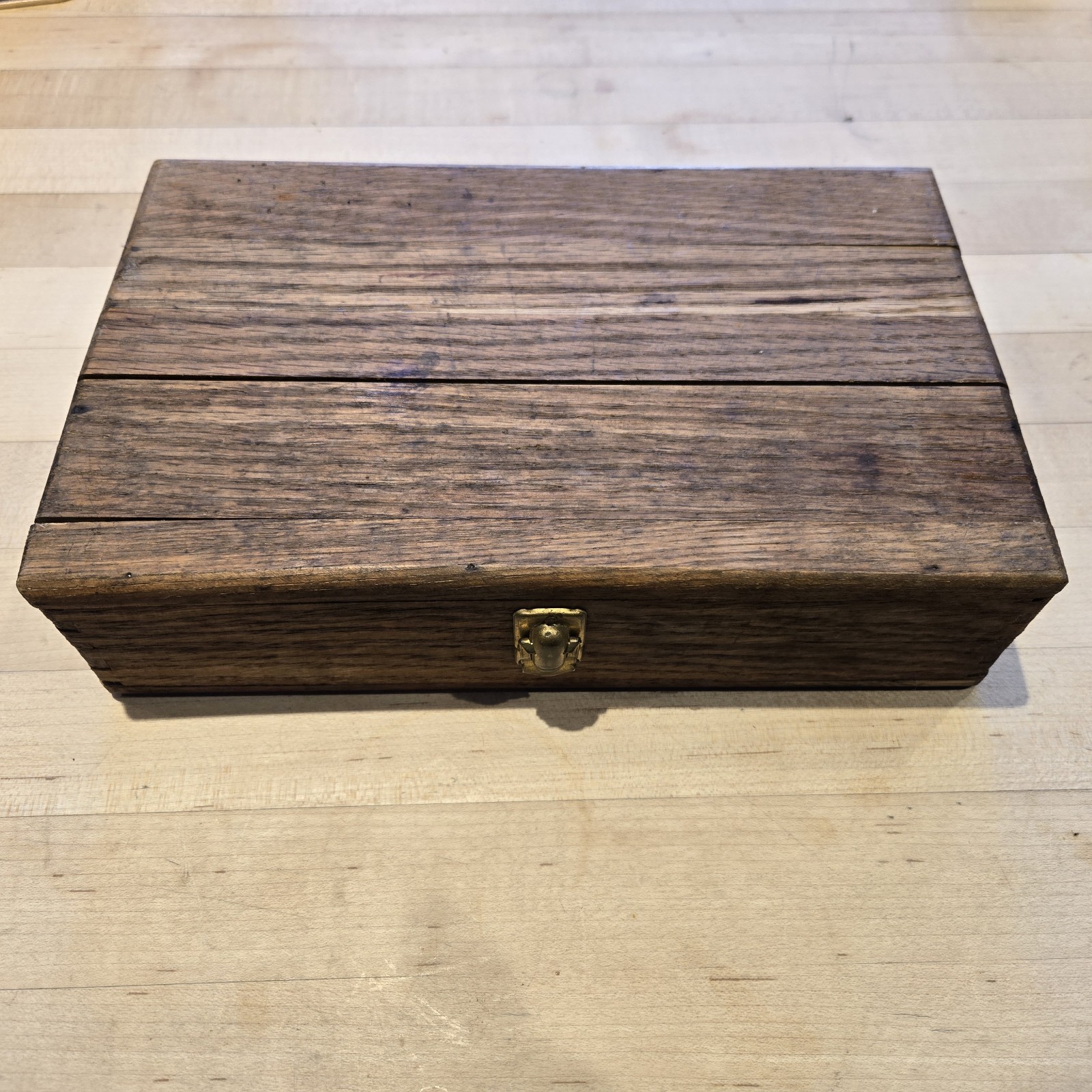 IRWIN Auger Bit Set in Oak Box with Original Booklet
