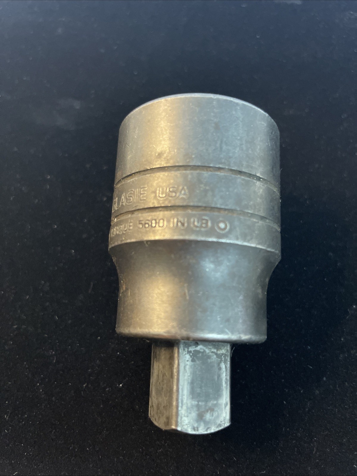 Snap On Glasie 3/4″ Female to 1/2″ Male Adapter Black Reducer – Pre Owned