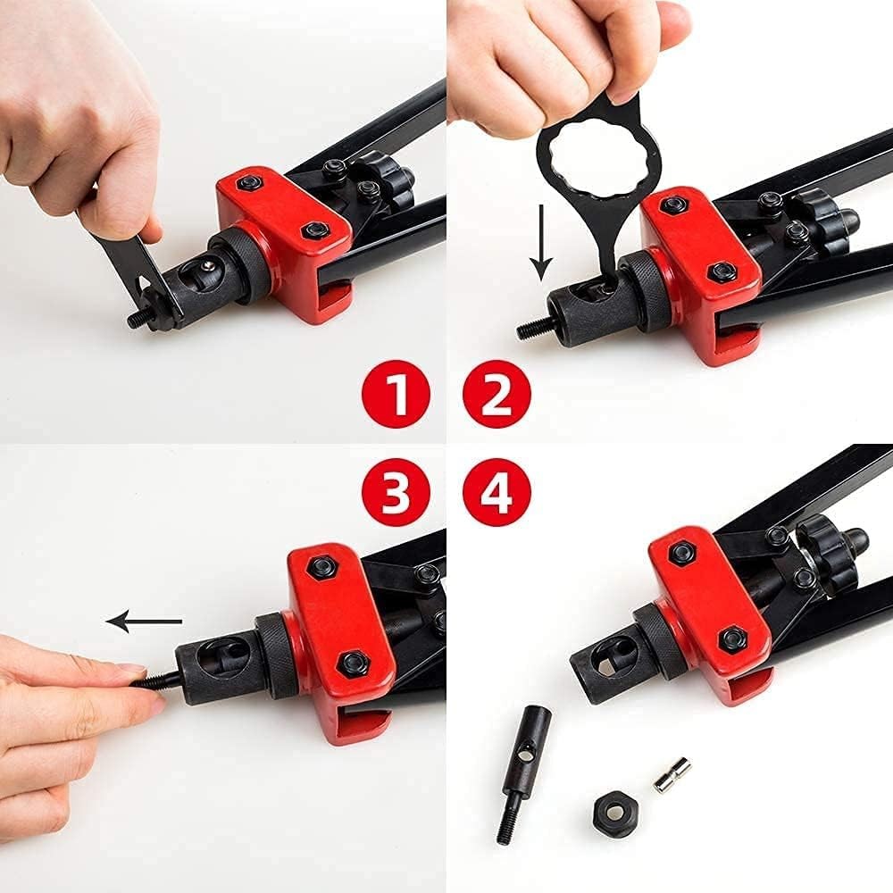 RZX 14″ Rivet Nut Tool, Hand Riveter Gun Blind nut ，Insert rivnut…