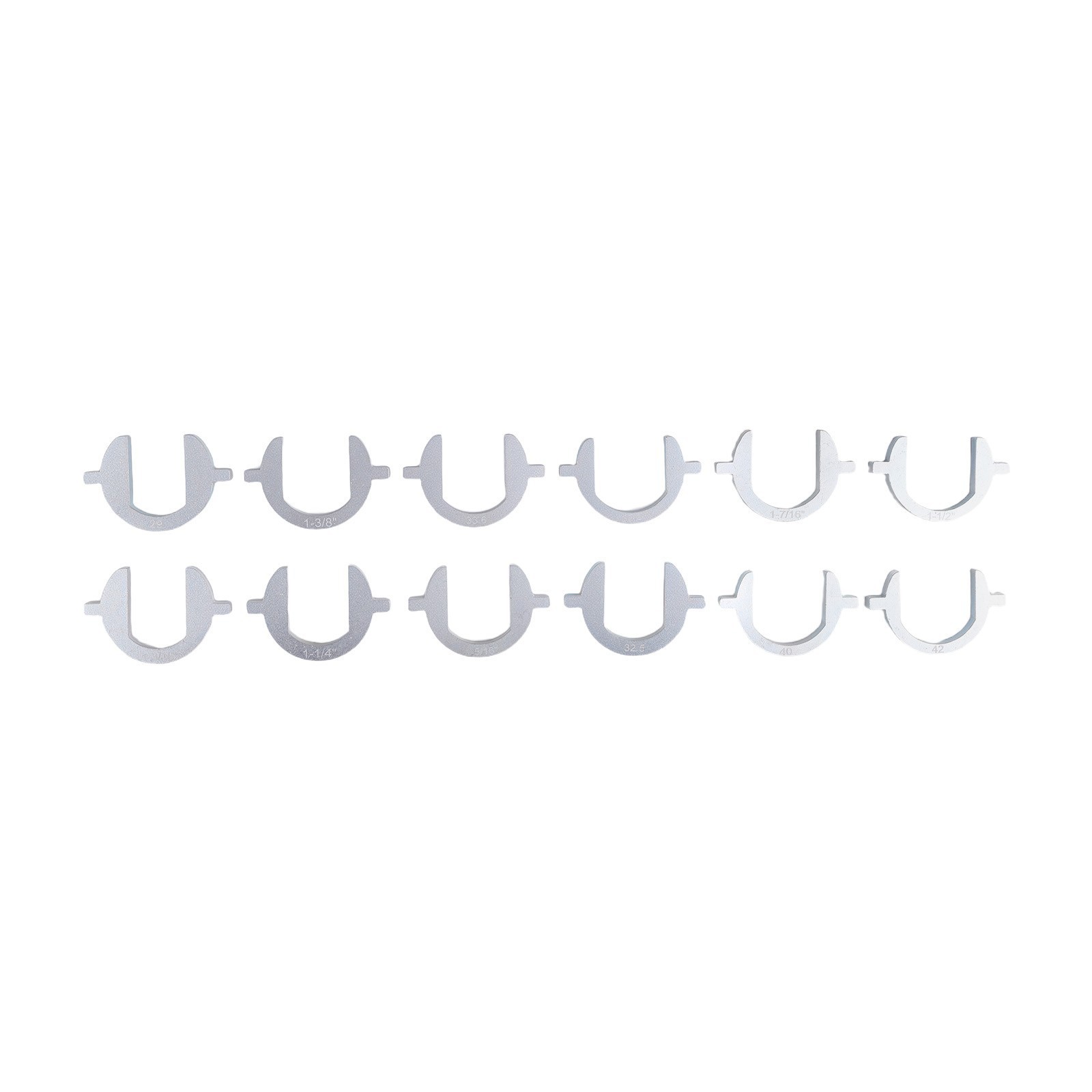 13pc Inner Tie Rod Removal Installation Tool Set with 12 SAE & Metric Adaptors