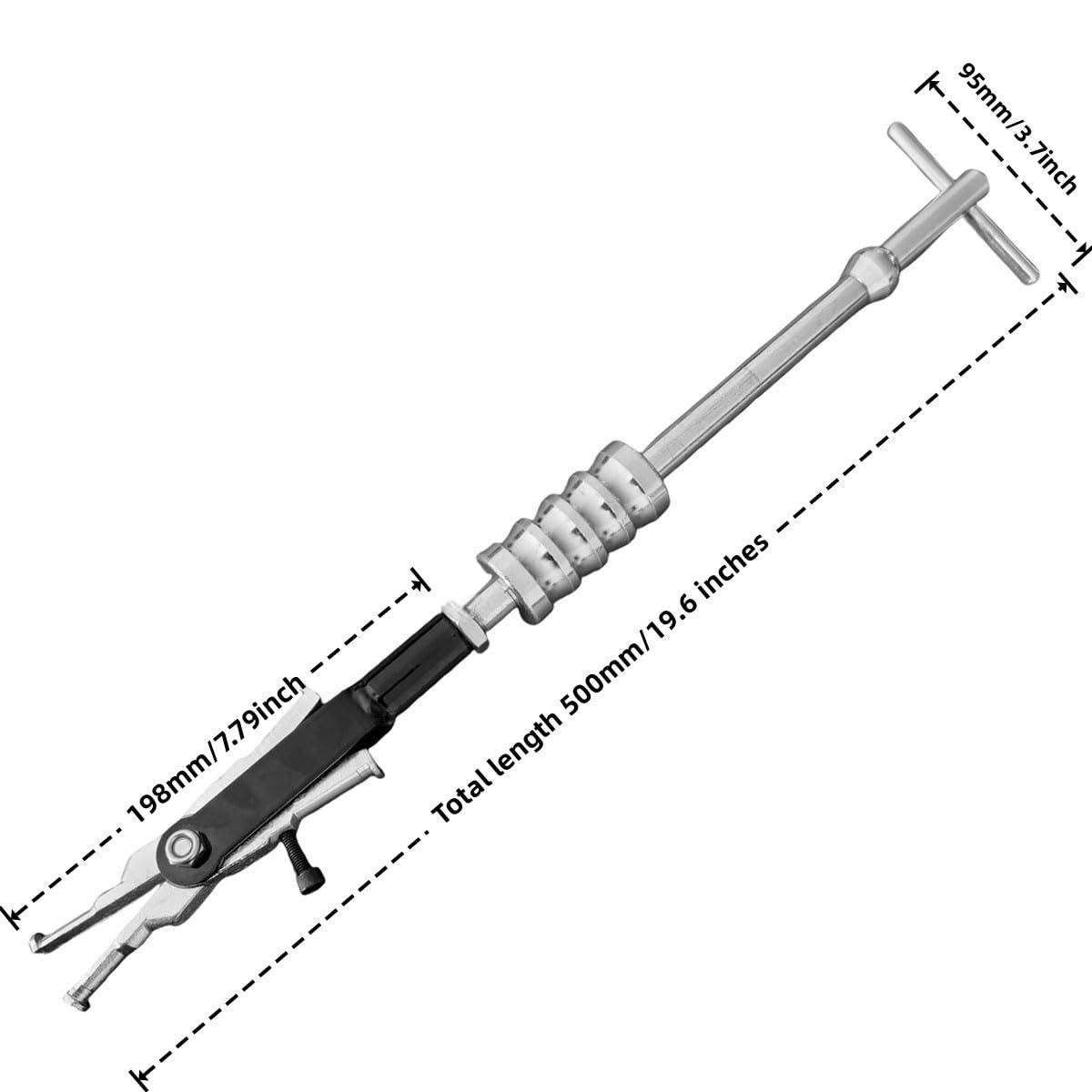TIANAOKEJI Internal Bearing Puller, Slide Hammer Black