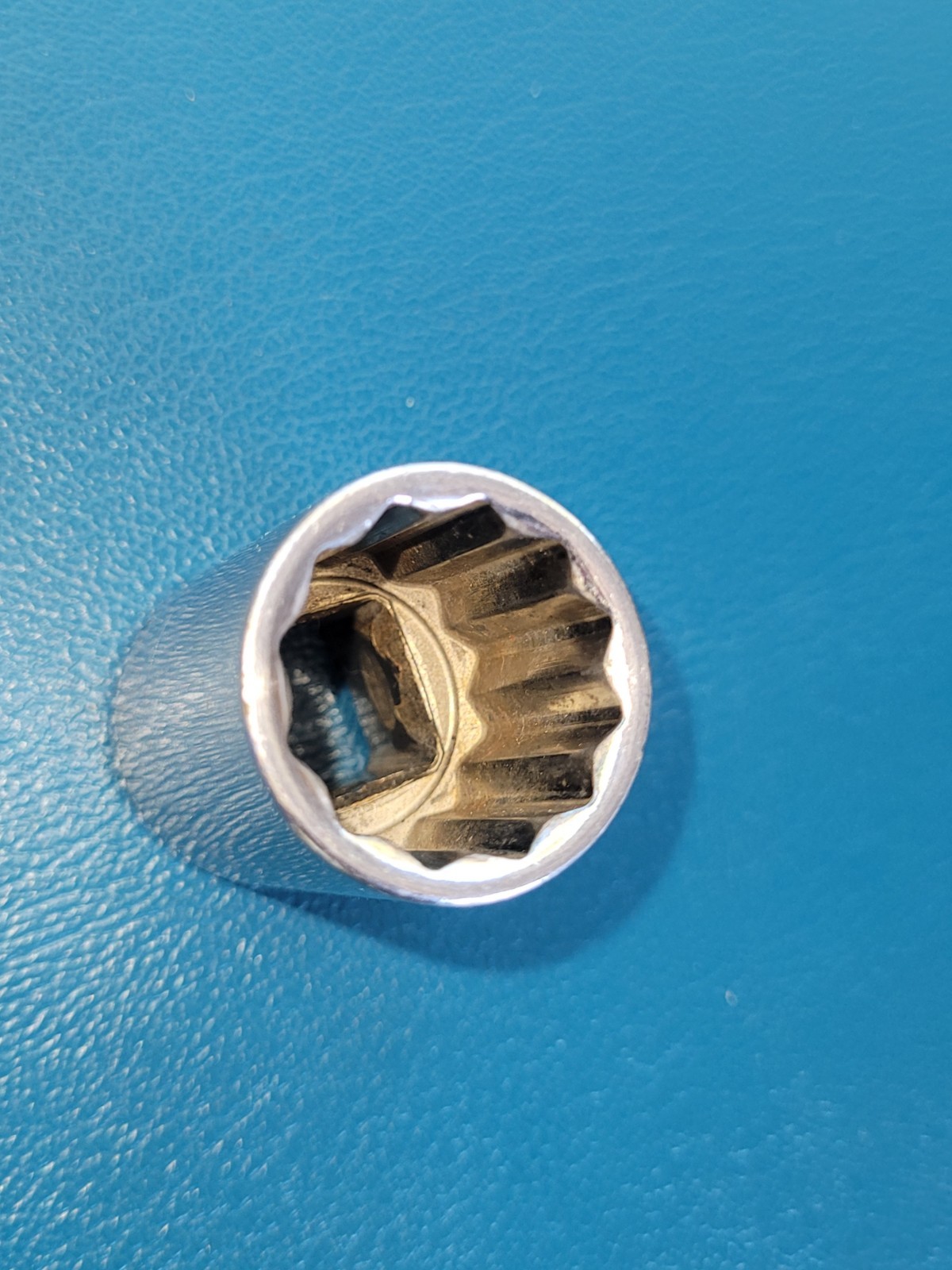 Craftsman 1/2″Drive 19 MM 12 Point Shallow Socket -G-44238 USA MADE. VINTAGE.