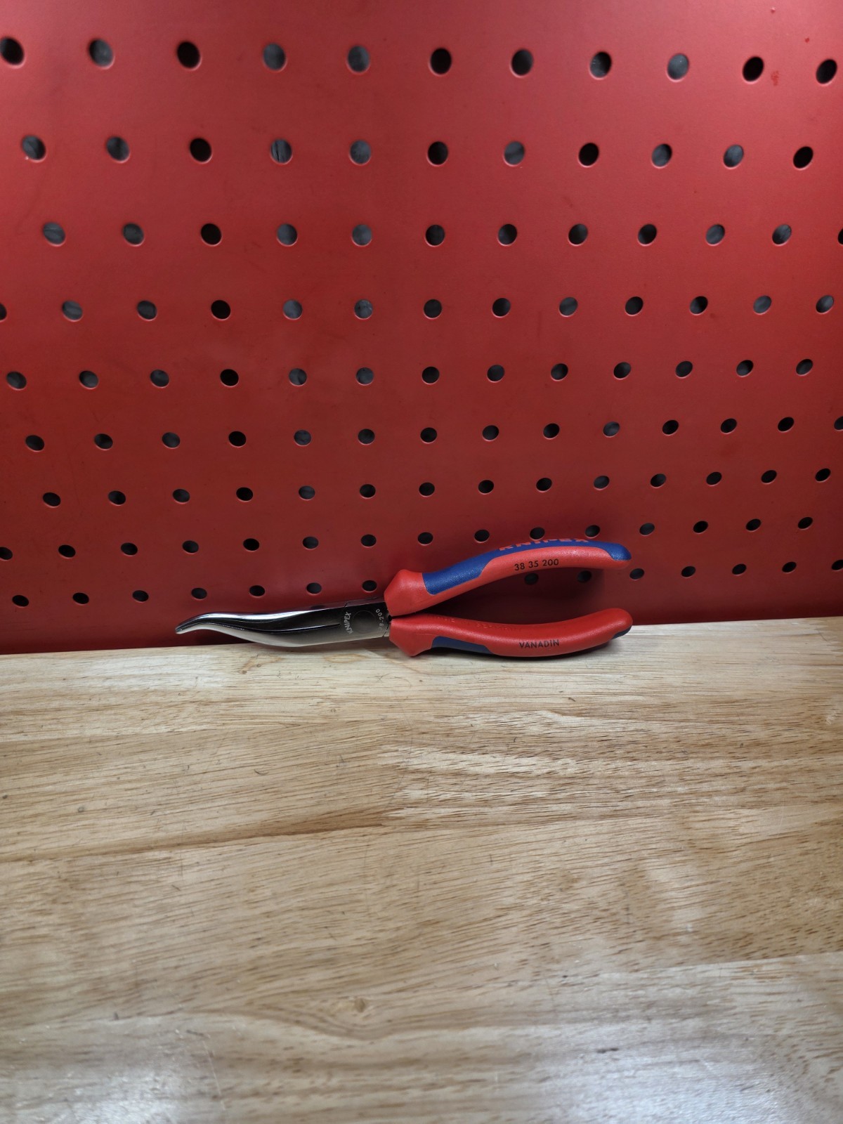 KNIPEX 38 35 200 NICE 8″ Long Nose Mechanic S-Shaped Pliers