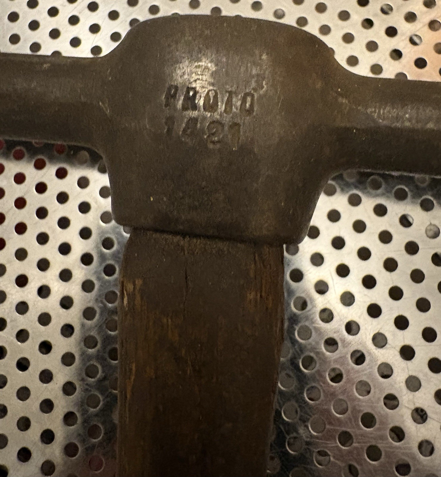 Proto Model 1421 Dual Head Bumping Auto Body Hammer Vintage