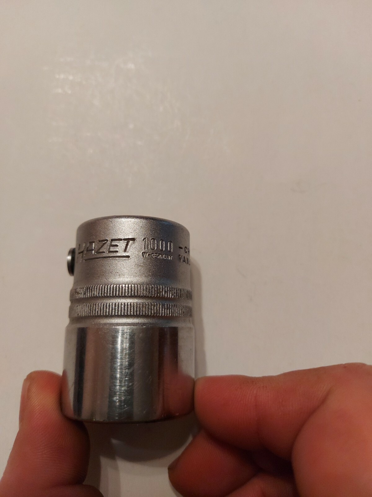 HAZET 1000 SOCKET 27 MM,MADE IN W.GERMANY CHROM-VANADIUM