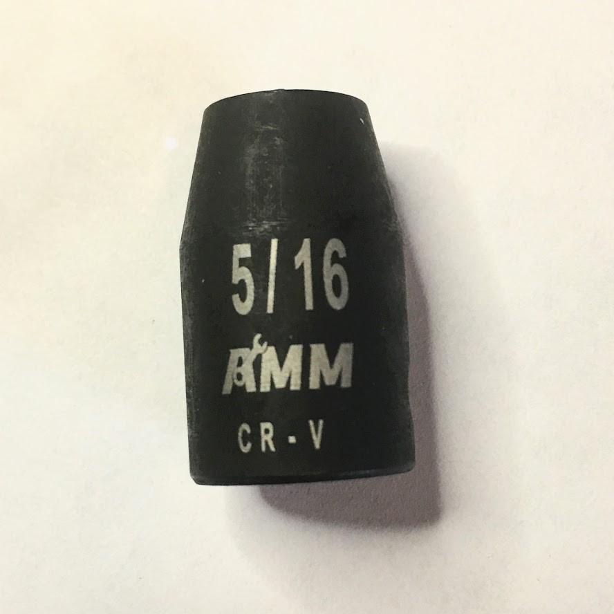 AMM 5/16″ x 3/8″ Impact Socket – 6 Pt – Free USA Shipping