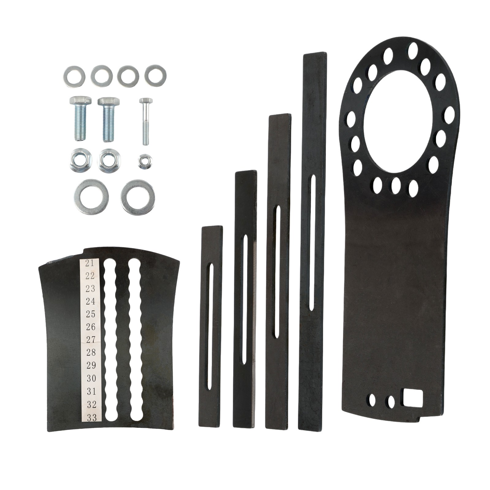 1 Set 5 Lug Wheel Tire Combination Measuring Fitment Tool Gauge for 5×5 hub