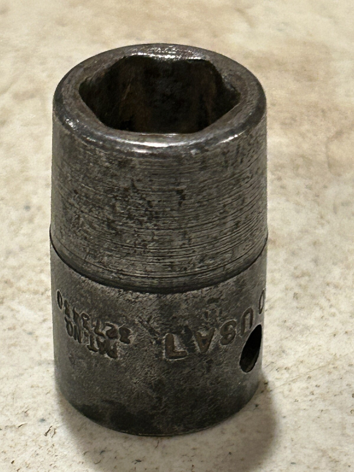 Vintage Snap On Snap-On Tools 9/16” 6 Point Impact Socket IM180 Made In USA