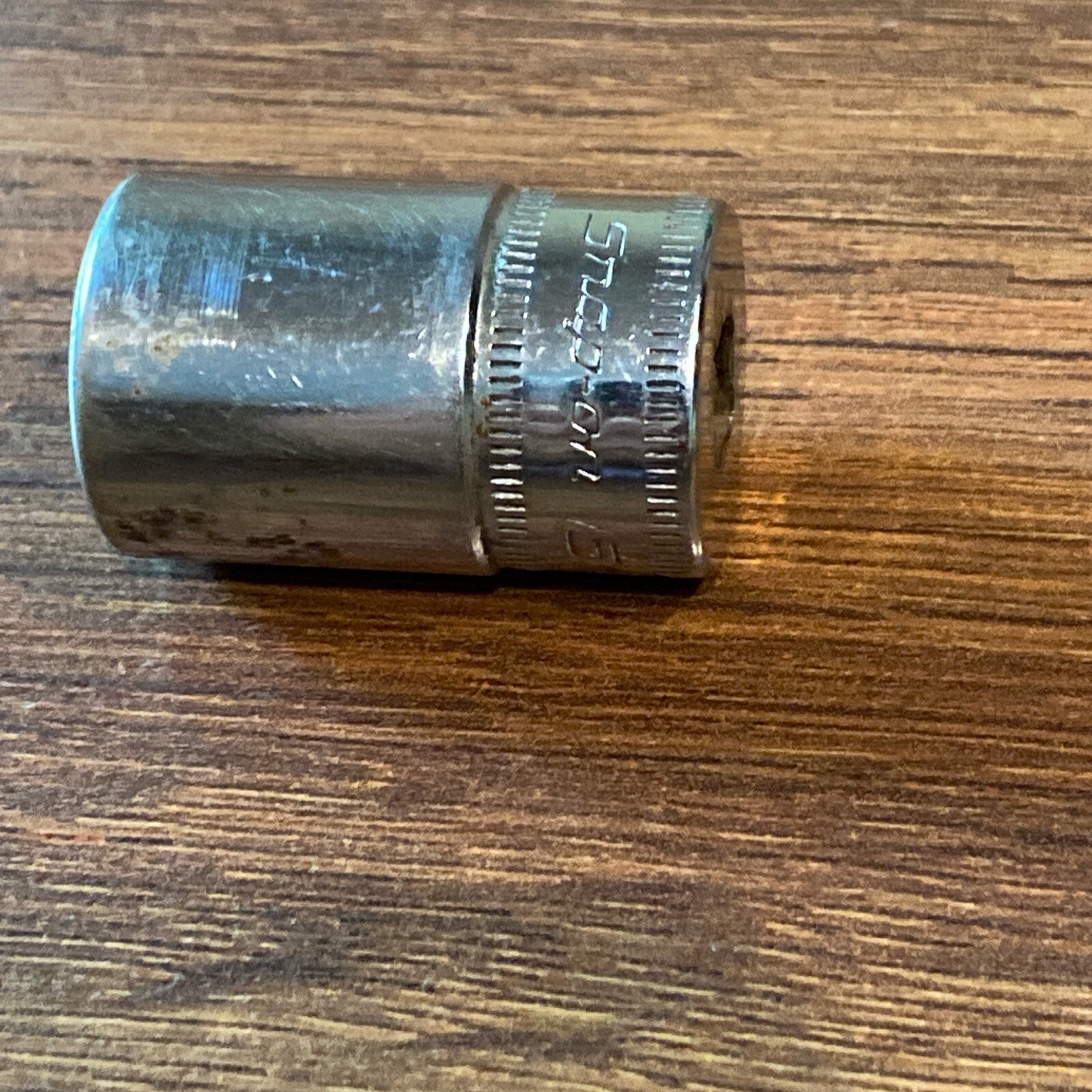 Snap On 15mm Semi Deep Socket 1/4″ Drive 6 Point TMMS15 USA