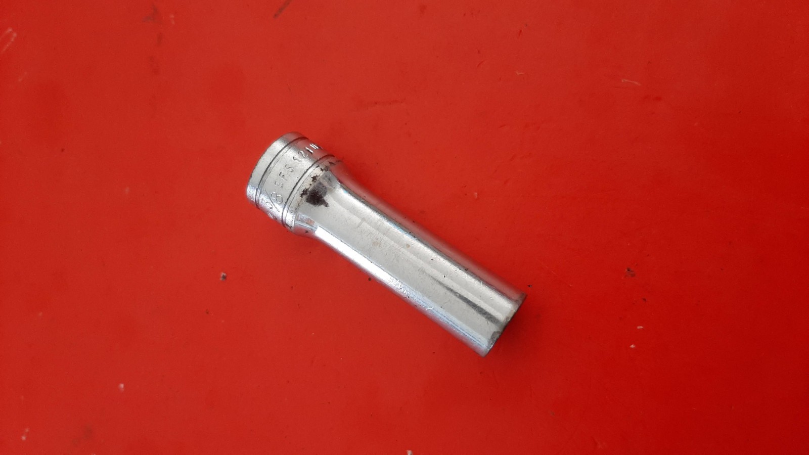 Snap-on Tools 3/8″ Drive 3/8″ 6PT Point Deep Chrome Socket USA SFS121 327