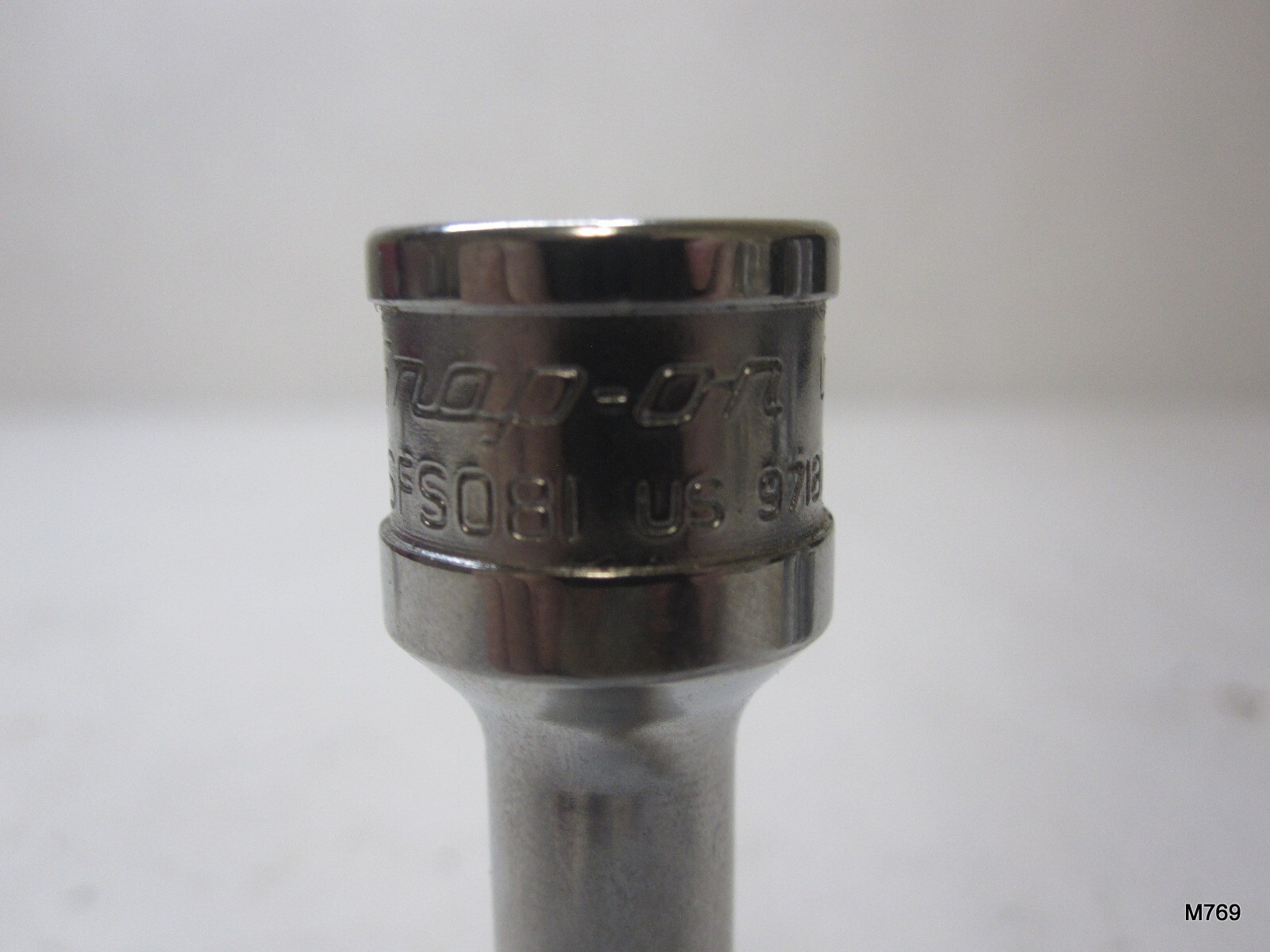 6 QTY Assorted SnapOn 3/8-Drive 6P Shallow/Deep Socket (2) 1/4 (2) 13/16 1/2 3/4