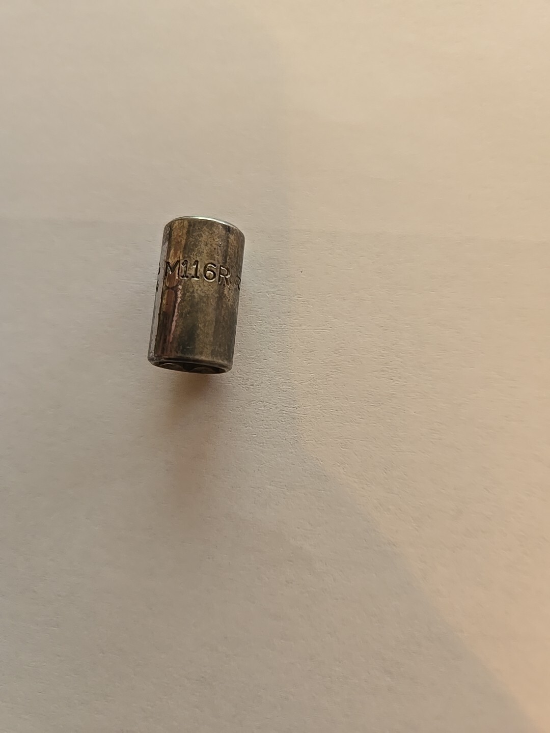 Mac Tools 1/4″ Drive 11/32″ 6PT SAE Shallow Chrome Socket USA Ugly M116R