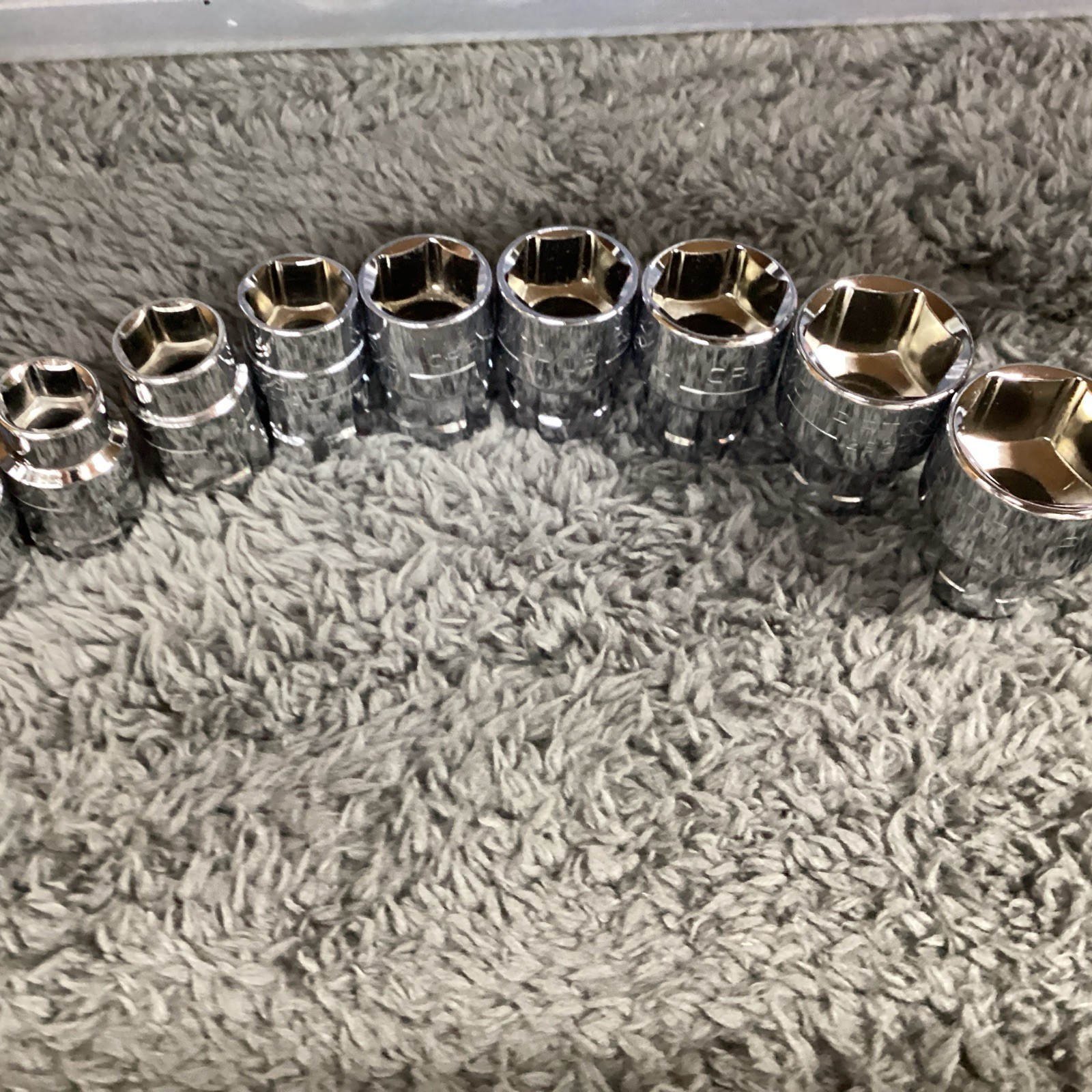 Craftsman 3/8 Inch Drive Max Axess SAE Socket Set 9 Pieces 3/8 – 7/8”