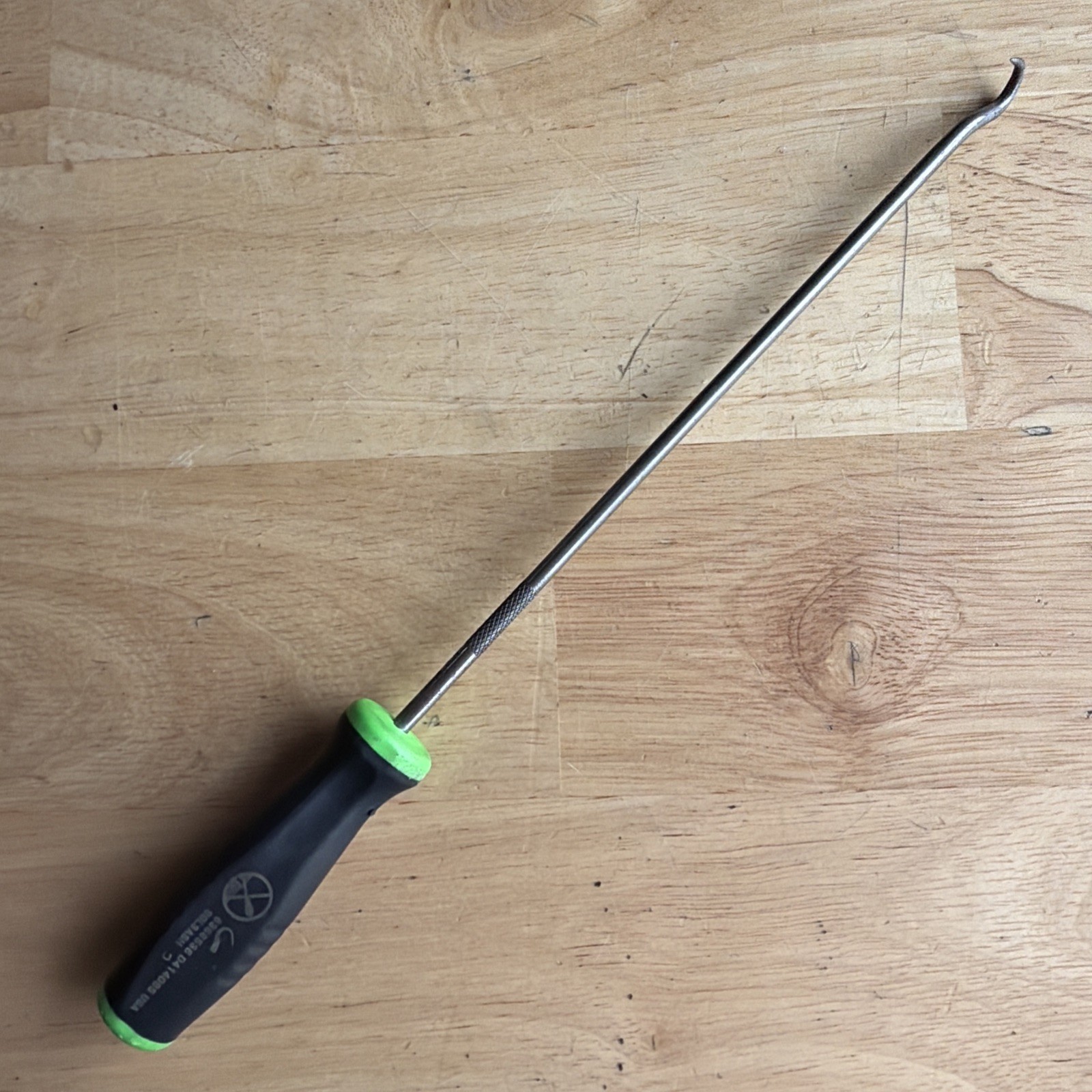 Snap On Tools Mini Long Hook Pick Green Handle SGL3ASH USA