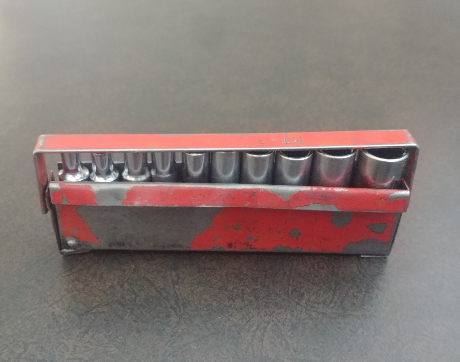 MAC Tools 1/4″ Drive 10pc Socket Set Deep Well w/ Metal Case 1 Matco Replacement