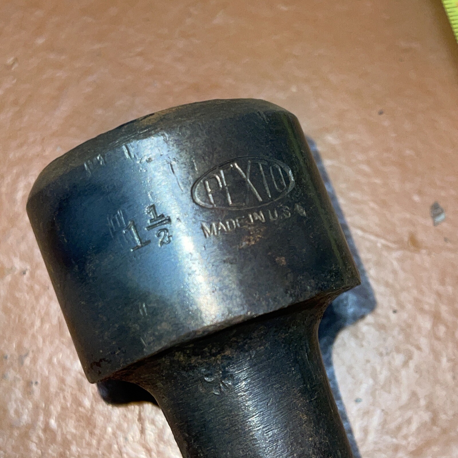 Vintage Pexto USA 1-1/2 Steel Worker Rivet Forming Tool Metal Work ???