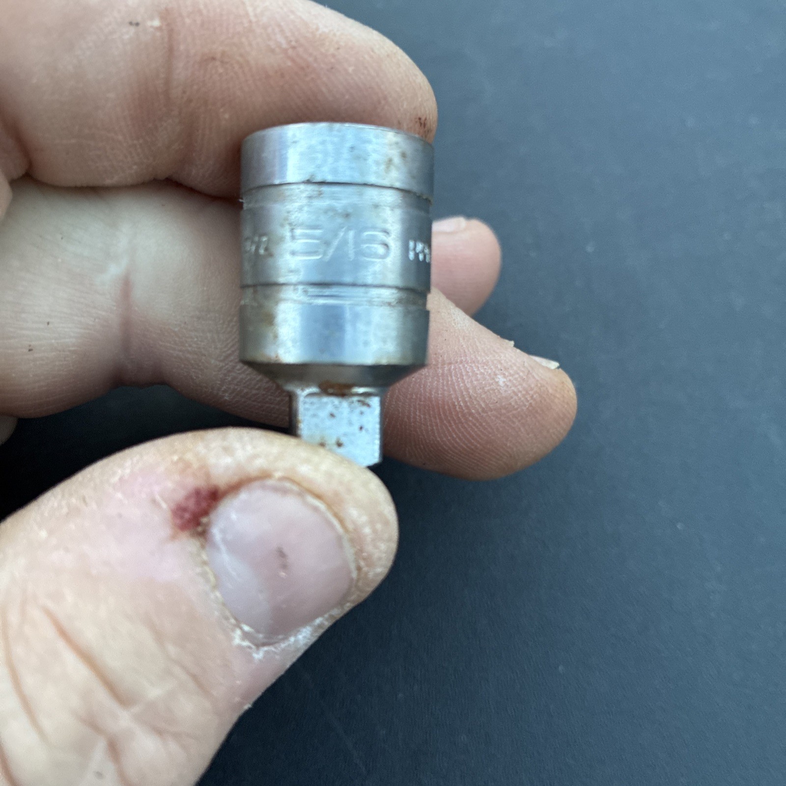 Snap-On External Pipe Plug Socket PPM-410 3/8″ Drive 5/16″ Clean Fast Ship