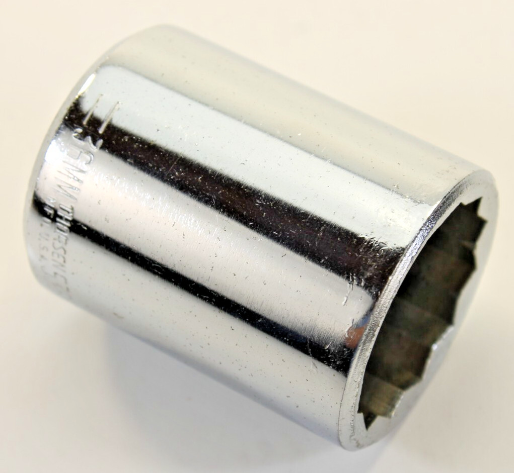 Thorsen 36mm 12-Point 1/2″ Drive Socket USA 536M Standard Length Metric