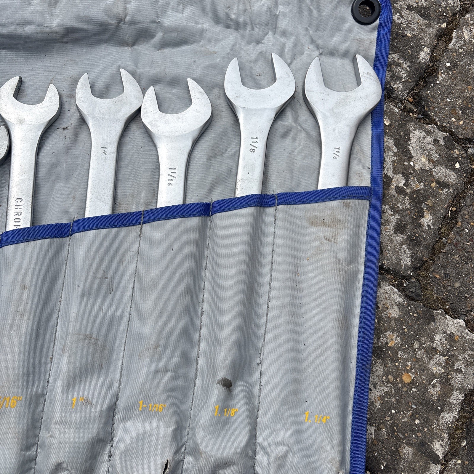 Jumbo Imperial Spanner Set 1/4-1 1/4 – 16pc Heavy Duty Combination Spanners