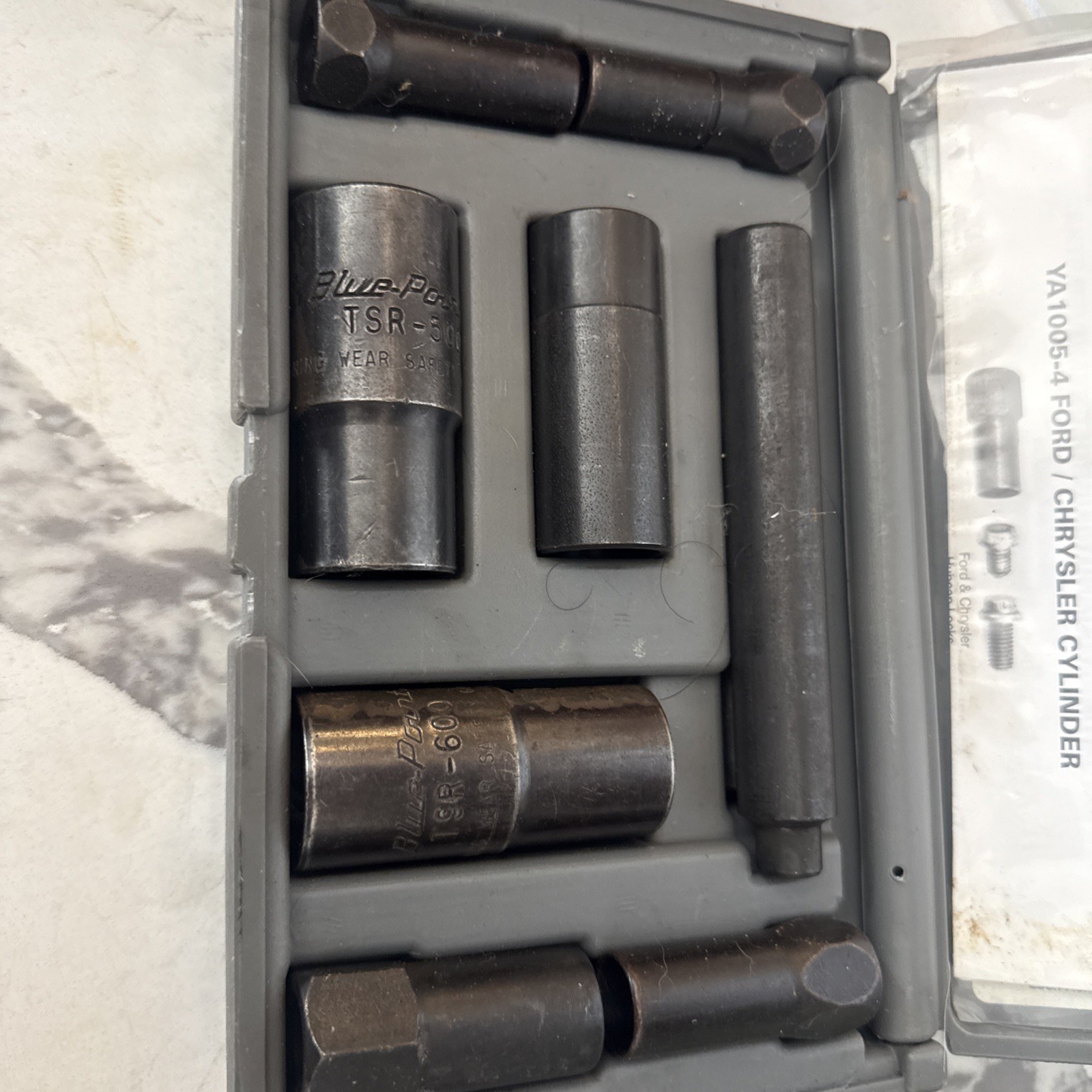 9pc Blue-Point YA1005C Deluxe Hubcap and Wheel Lock Removal Kit