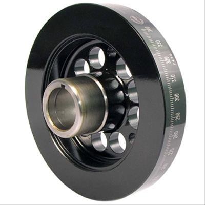 Power Bond PB1012SS, One Black Sbc 6.25In. Steel Harmonic Balancer – Sfi Perform