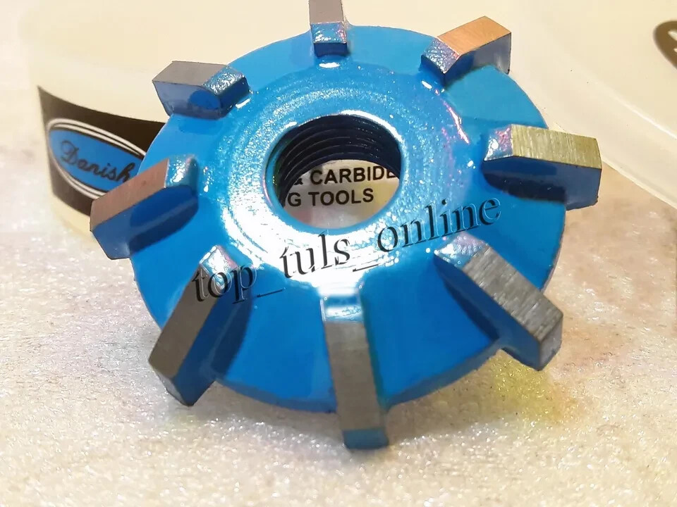 VALVE SEAT CUTTER CARBIDE TIPPED 1.500″ -45 DEGREE with 11/32″ GUIDE STEM+ ARBOR