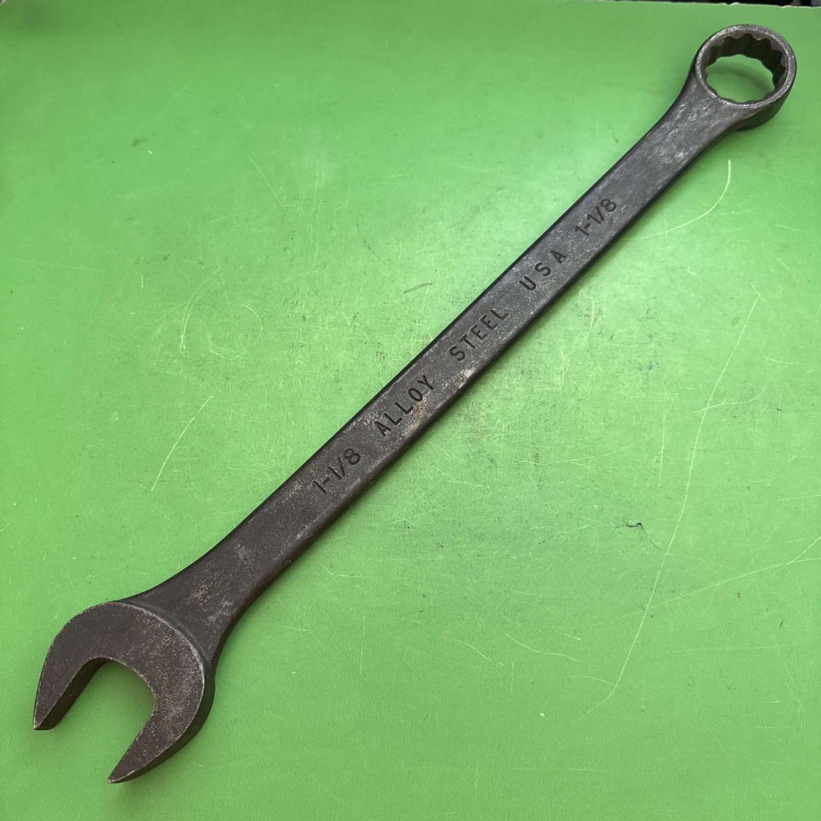 Blackhawk USA 12 Point SAE 1-1/8″ Industrial Finish Combination Wrench BW-1172B
