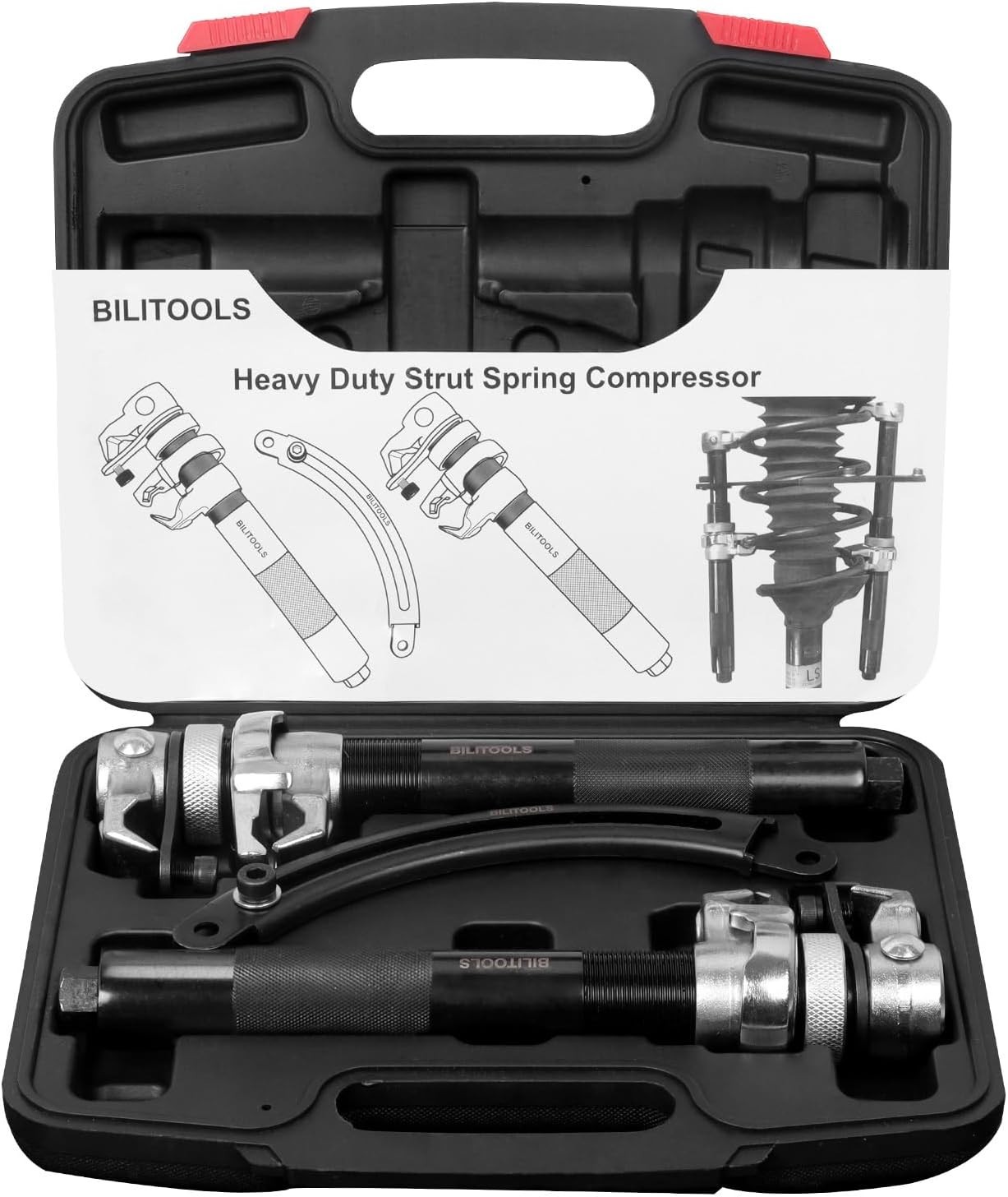 Versatile Spring Compressor Tool Set for Safe & Efficient Vehicle Maintenance