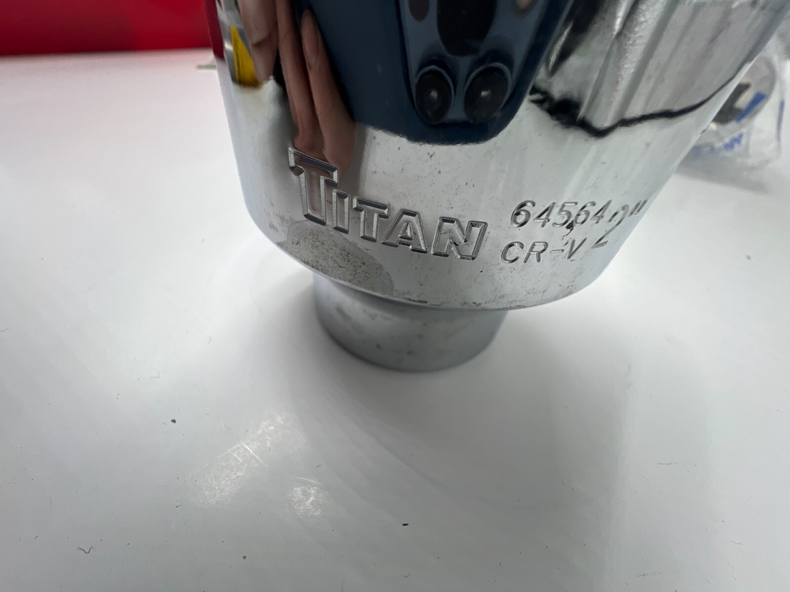 Titan Genuine OEM 64564 3/4 Inch Drive x 2 Inch 12-Point SAE Socket – Chrome