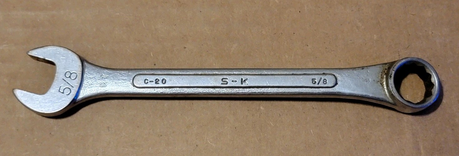 S-K Tools 5/8″ Combination Wrench C-20 USA